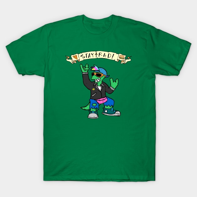 Radical Lizard v2 T-Shirt by RadicalLizard